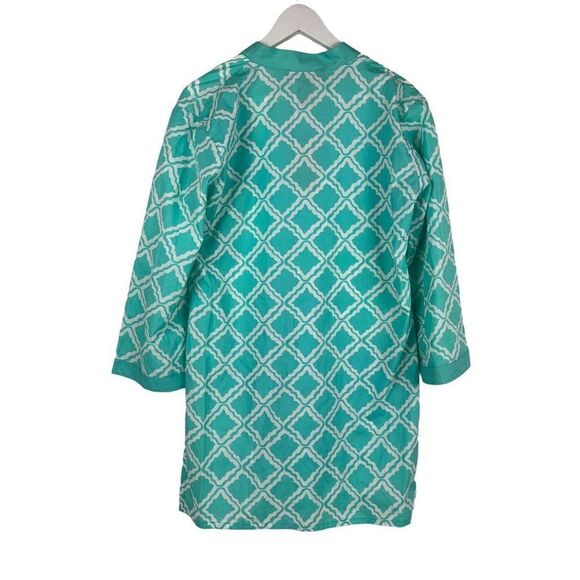 Cape Madras Medium Geometric Print Tunic - Picture 2 of 6